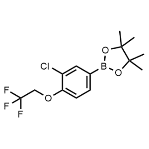 2-(3-Chloro-4-(2,2,2-trifluoroethoxy)phenyl)-4,4,5,5-tetramethyl-1,3,2-dioxaborolane|CS-1074556