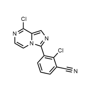 2-Chloro-3-(8-chloroimidazo[1,5-a]pyrazin-3-yl)benzonitrile|CS-1074623