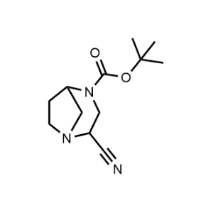 Tert-butyl 2-cyano-1,4-diazabicyclo[3.2.1]octane-4-carboxylate|CS-1074652
