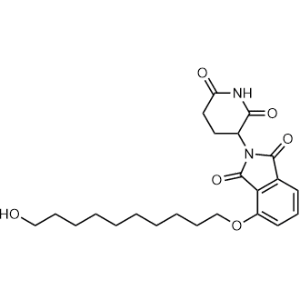 2-(2,6-Dioxopiperidin-3-yl)-4-((10-hydroxydecyl)oxy)isoindoline-1,3-dione|CS-1074687
