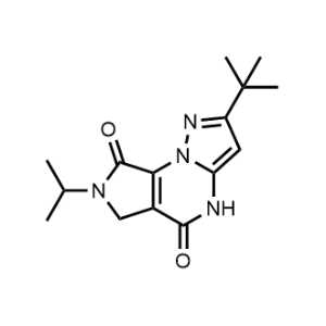 2-(Tert-butyl)-7-isopropyl-6,7-dihydro-4H-pyrazolo[1,5-a]pyrrolo[3,4-E]pyrimidine-5,8-dione|CS-1074744