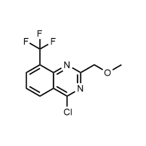 4-Chloro-2-(methoxymethyl)-8-(trifluoromethyl)quinazoline|CS-1074805