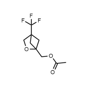 (4-(Trifluoromethyl)-2-oxabicyclo[2.1.1]hexan-1-yl)methyl acetate|CS-1074816