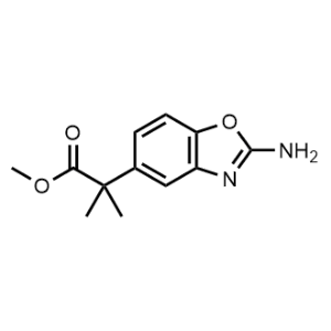 Methyl 2-(2-aminobenzo[d]oxazol-5-yl)-2-methylpropanoate|CS-1074968