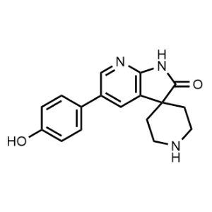 5'-(4-Hydroxyphenyl)spiro[piperidine-4,3'-pyrrolo[2,3-b]pyridin]-2'(1'H)-one|CS-1075046
