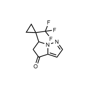 6-(1-(Trifluoromethyl)cyclopropyl)-5,6-dihydro-4H-pyrrolo[1,2-b]pyrazol-4-one|CS-1075048