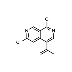 1,6-Dichloro-4-(prop-1-en-2-yl)-2,7-naphthyridine|CS-1075119