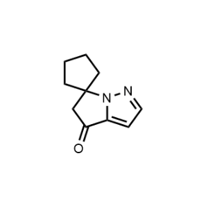 Spiro[cyclopentane-1,6'-pyrrolo[1,2-b]pyrazol]-4'(5'H)-one|CS-1075244