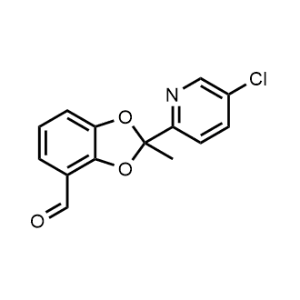 2-(5-Chloropyridin-2-yl)-2-methylbenzo[d][1,3]dioxole-4-carbaldehyde|CS-1075304