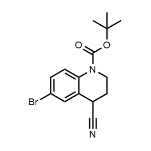 Tert-butyl 6-bromo-4-cyano-3,4-dihydroquinoline-1(2H)-carboxylate|CS-1075314