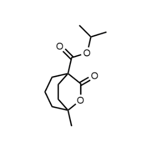 Isopropyl 5-methyl-7-oxo-6-oxabicyclo[3.2.2]nonane-1-carboxylate|CS-1075369
