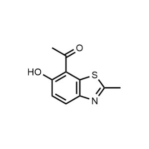 1-(6-Hydroxy-2-methylbenzo[d]thiazol-7-yl)ethan-1-one|CS-1075370