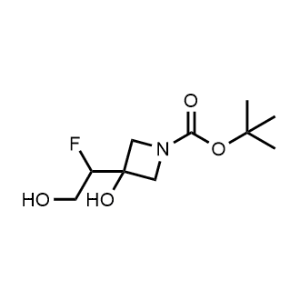 Tert-butyl 3-(1-fluoro-2-hydroxyethyl)-3-hydroxyazetidine-1-carboxylate|CS-1075538