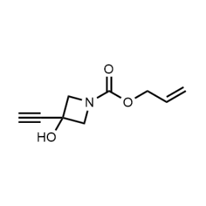 Allyl 3-ethynyl-3-hydroxyazetidine-1-carboxylate|CS-1075633