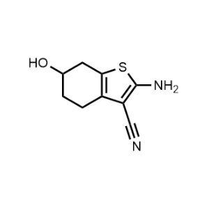 2-Amino-6-hydroxy-4,5,6,7-tetrahydrobenzo[b]thiophene-3-carbonitrile|CS-1075689