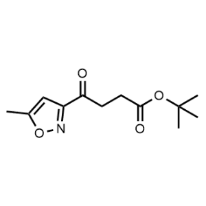 Tert-butyl 4-(5-methylisoxazol-3-yl)-4-oxobutanoate|CS-1075911