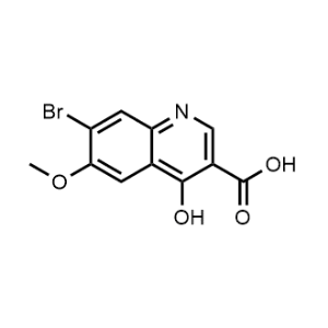 7-Bromo-4-hydroxy-6-methoxyquinoline-3-carboxylic acid|CS-1076018