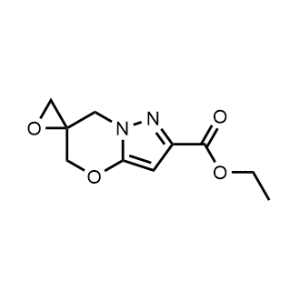 Ethyl 5'H,7'H-spiro[oxirane-2,6'-pyrazolo[5,1-b][1,3]oxazine]-2'-carboxylate|CS-1076082