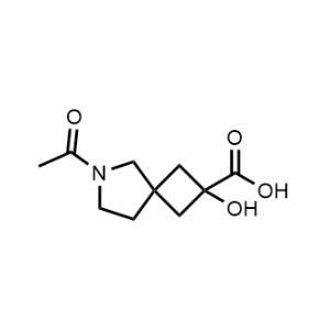 6-Acetyl-2-hydroxy-6-azaspiro[3.4]octane-2-carboxylic acid|CS-1076086