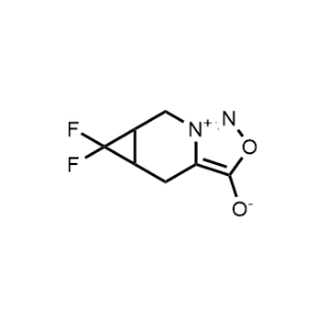5,5-Difluoro-4a,5,5a,6-tetrahydro-4H-cyclopropa[d][1,2,3]oxadiazolo[3,4-a]pyridin-7-ium-3-olate|CS-1076120