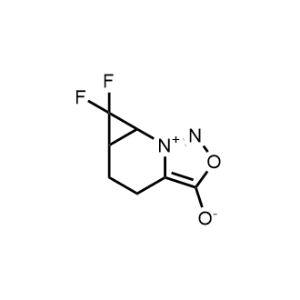6,6-Difluoro-5,5a,6,6a-tetrahydro-4H-cyclopropa[E][1,2,3]oxadiazolo[3,4-a]pyridin-7-ium-3-olate|CS-1076129