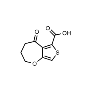 5-Oxo-2,3,4,5-tetrahydrothieno[3,4-b]oxepine-6-carboxylic acid|CS-1076168