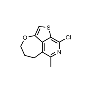 3-Chloro-5-methyl-7,8-dihydro-6H-9-oxa-2-thia-4-azabenzo[cd]azulene|CS-1076178