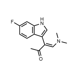 4-(Dimethylamino)-3-(6-fluoro-1H-indol-3-yl)but-3-en-2-one|CS-1076337