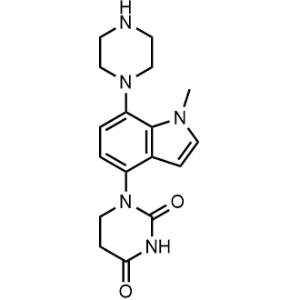 1-(1-Methyl-7-(piperazin-1-yl)-1H-indol-4-yl)dihydropyrimidine-2,4(1H,3H)-dione|CS-1076365