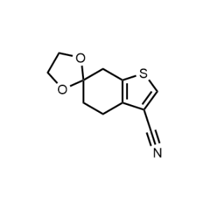 4,7-Dihydro-5H-spiro[benzo[b]thiophene-6,2'-[1,3]dioxolane]-3-carbonitrile|CS-1076442