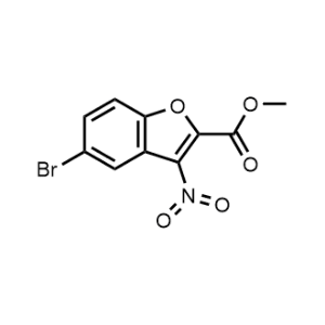 Methyl 5-bromo-3-nitrobenzofuran-2-carboxylate|CS-1076478
