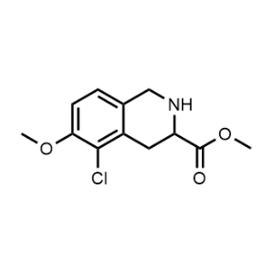Methyl 5-chloro-6-methoxy-1,2,3,4-tetrahydroisoquinoline-3-carboxylate|CS-1076498