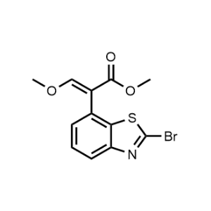 Methyl (E)-2-(2-bromobenzo[d]thiazol-7-yl)-3-methoxyacrylate|CS-1076723