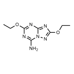 2,5-Diethoxy-[1,2,4]triazolo[1,5-a][1,3,5]triazin-7-amine|CS-1076760