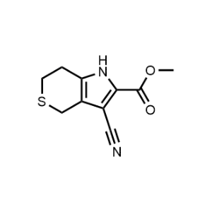 Methyl 3-cyano-1,4,6,7-tetrahydrothiopyrano[4,3-b]pyrrole-2-carboxylate|CS-1076944