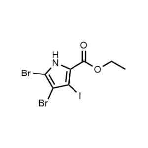 Ethyl 4,5-dibromo-3-iodo-1H-pyrrole-2-carboxylate|CS-1076962