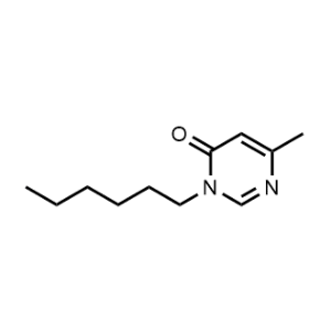 3-Hexyl-6-methylpyrimidin-4(3H)-one|CS-1076974