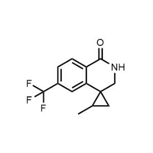 2-Methyl-6'-(trifluoromethyl)-2',3'-dihydro-1'H-spiro[cyclopropane-1,4'-isoquinolin]-1'-one|CS-1077027