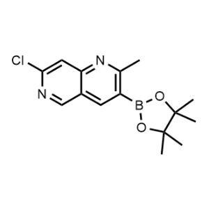 7-Chloro-2-methyl-3-(4,4,5,5-tetramethyl-1,3,2-dioxaborolan-2-yl)-1,6-naphthyridine|CS-1077128