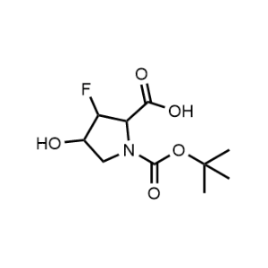 1-(Tert-butoxycarbonyl)-3-fluoro-4-hydroxypyrrolidine-2-carboxylic acid|CS-1077188