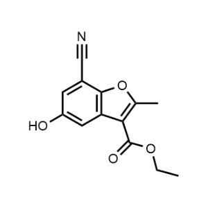 Ethyl 7-cyano-5-hydroxy-2-methylbenzofuran-3-carboxylate|CS-1077212