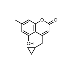 4-(Cyclopropylmethyl)-5-hydroxy-7-methyl-2H-chromen-2-one|CS-1077258