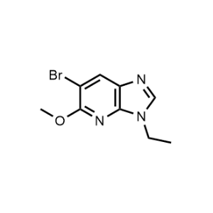 6-Bromo-3-ethyl-5-methoxy-3H-imidazo[4,5-b]pyridine|CS-1077293