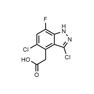 2-(3,5-Dichloro-7-fluoro-1H-indazol-4-yl)acetic acid|CS-1077333