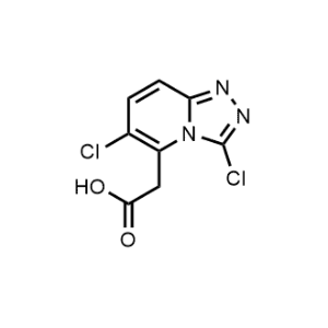 2-(3,6-Dichloro-[1,2,4]triazolo[4,3-a]pyridin-5-yl)acetic acid|CS-1077337