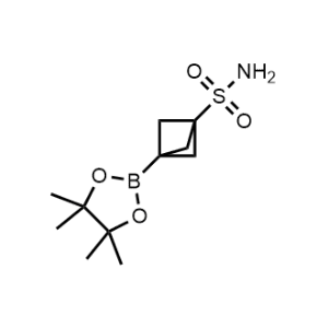 3-(4,4,5,5-Tetramethyl-1,3,2-dioxaborolan-2-yl)bicyclo[1.1.1]pentane-1-sulfonamide|CS-1077398