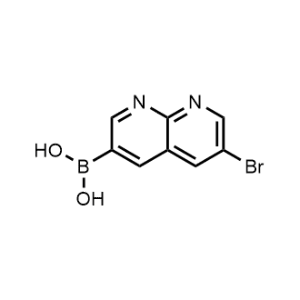 (6-Bromo-1,8-naphthyridin-3-yl)boronic acid|CS-1077423