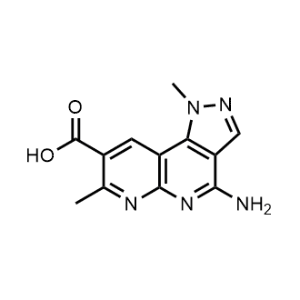 4-Amino-1,7-dimethyl-1H-pyrazolo[4,3-c][1,8]naphthyridine-8-carboxylic acid|CS-1077474