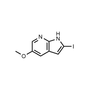 2-Iodo-5-methoxy-1H-pyrrolo[2,3-b]pyridine|CS-1077625
