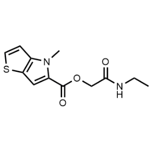 2-(Ethylamino)-2-oxoethyl 4-methyl-4H-thieno[3,2-b]pyrrole-5-carboxylate|CS-1077640